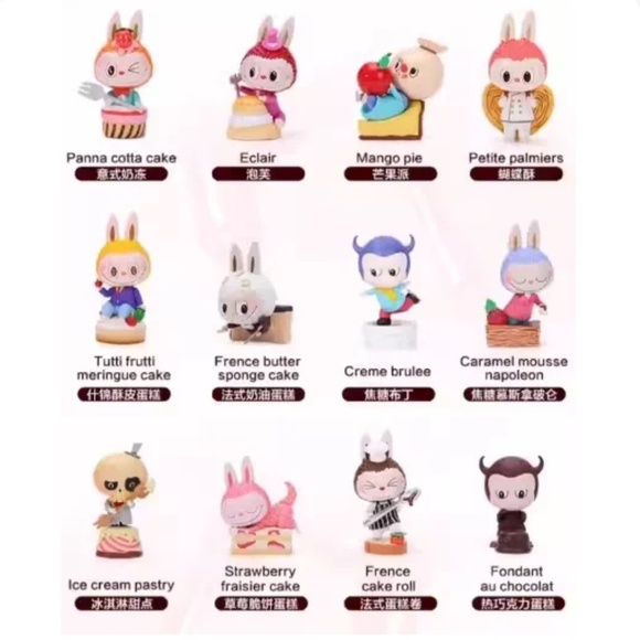 Pop Mart Labubu The Monsters Patisseries Series Blind Box - Picture 5 of 5